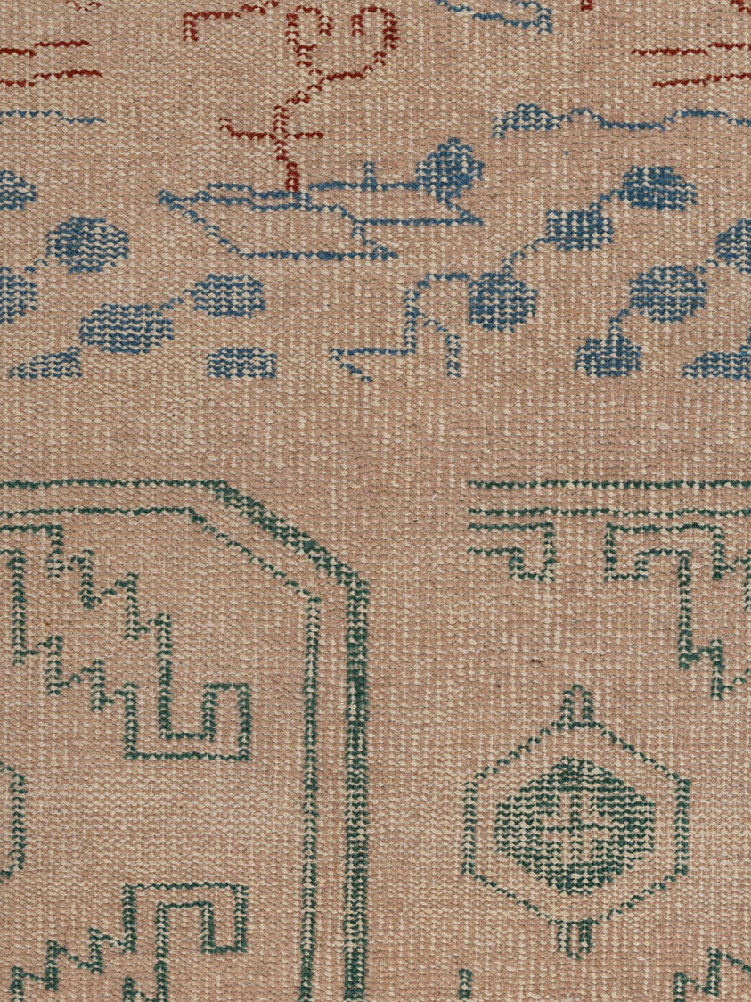 Graciosa Wool Knotted Carpet Contrast Living