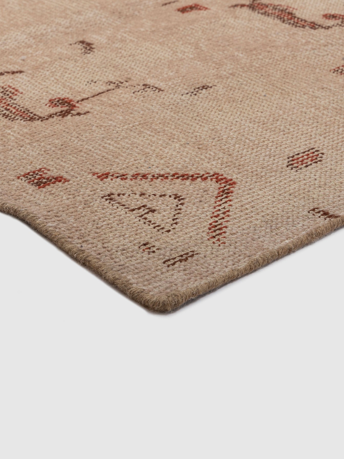 Graciosa Wool Knotted Carpet Contrast Living