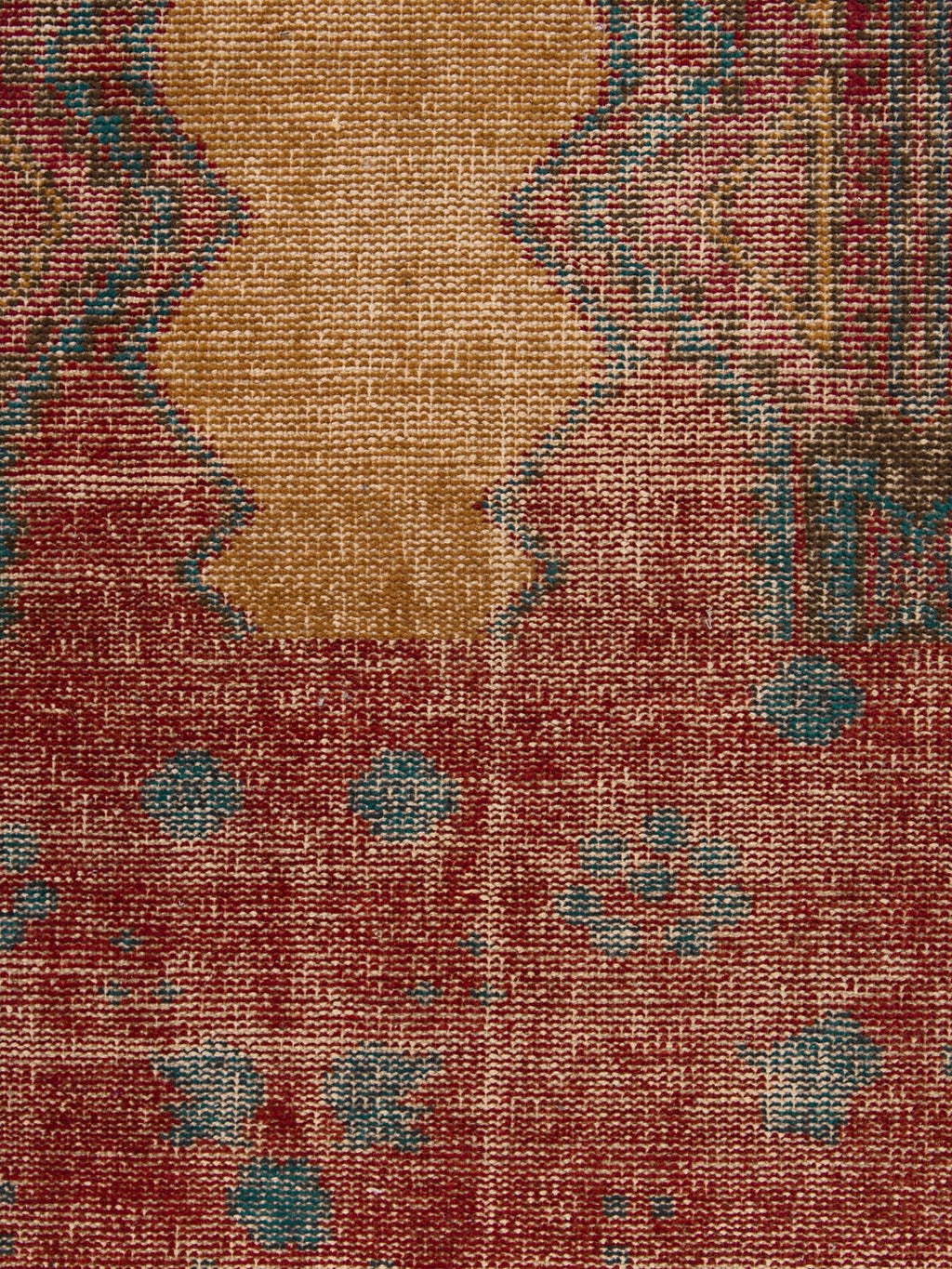 Knotra Wool Knotted Carpet Contrast Living
