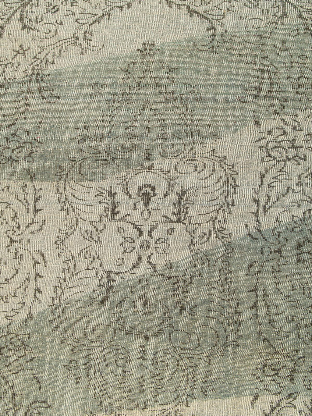 Balora Wool Knotted Carpet Contrast Living
