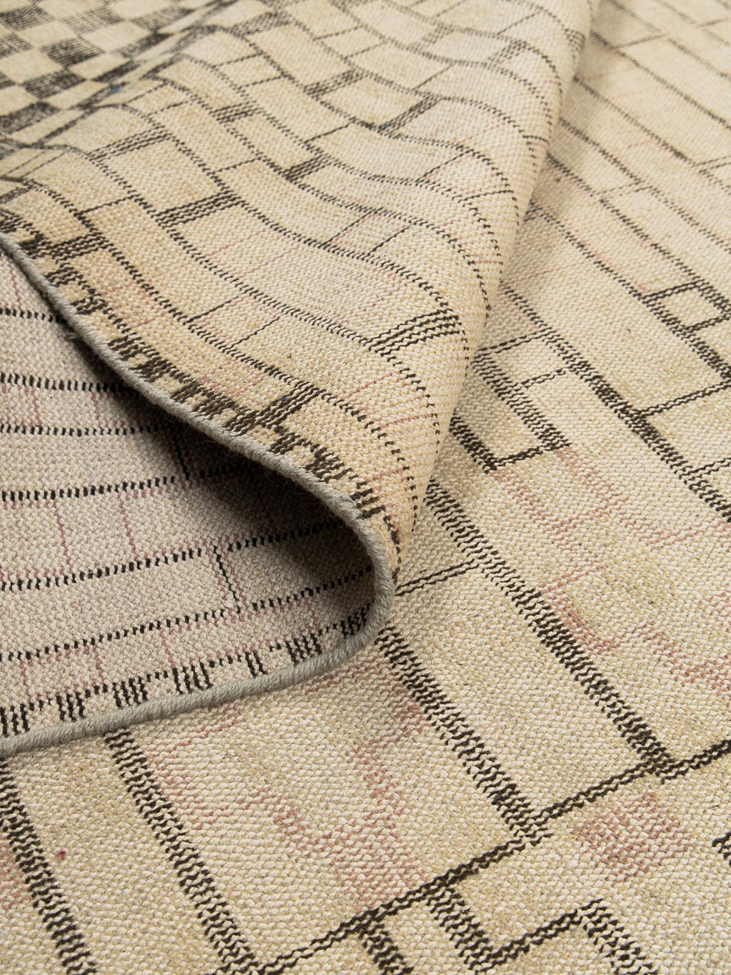 Verve Wool Knotted Carpet Contrast Living