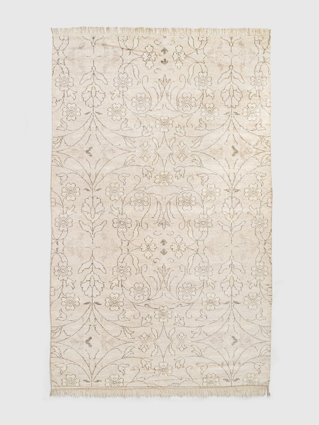 Trakar Viscose Hand Knotted Carpet Contrast Living