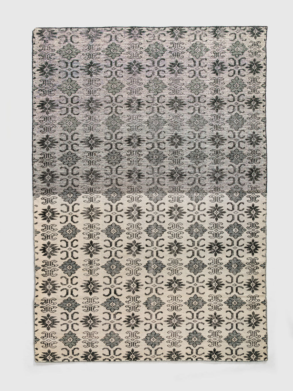 Zincha Wool Hand Knotted Carpet Contrast Living