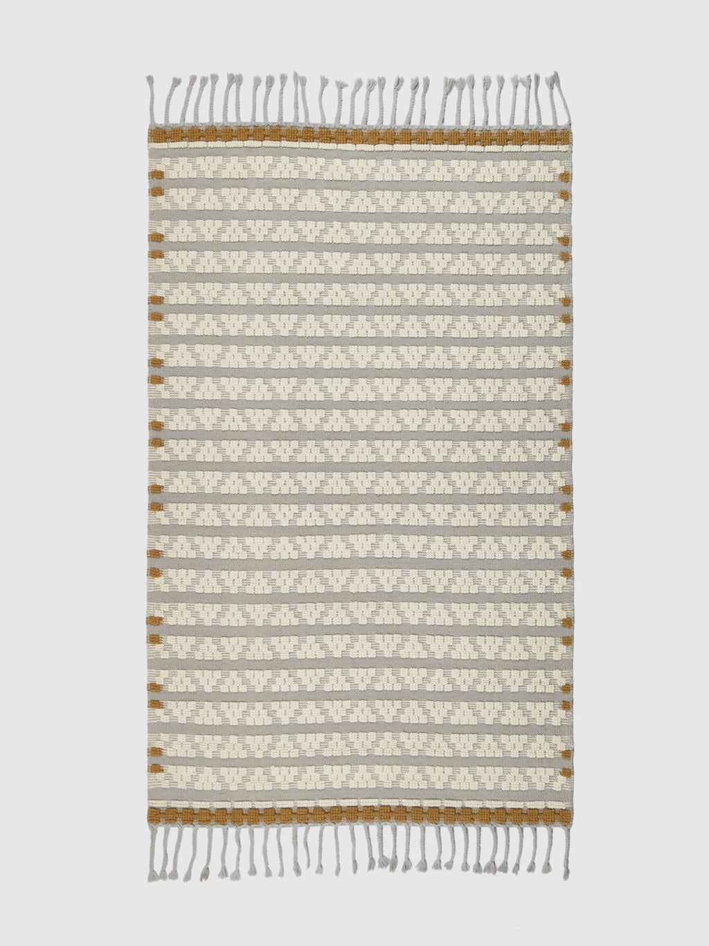 Madeira Wool Flatweave Carpet Contrast Living