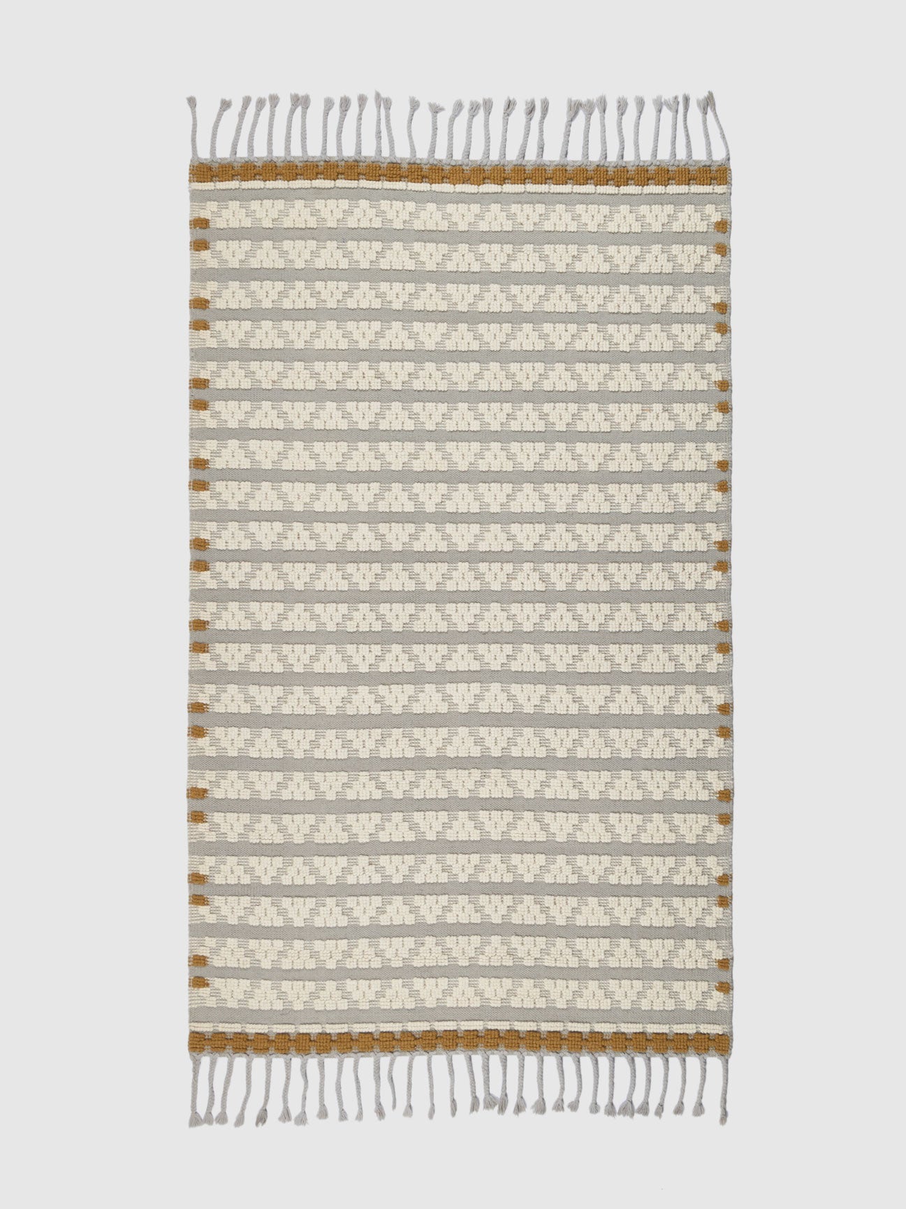 Madeira Wool Flatweave Carpet Contrast Living