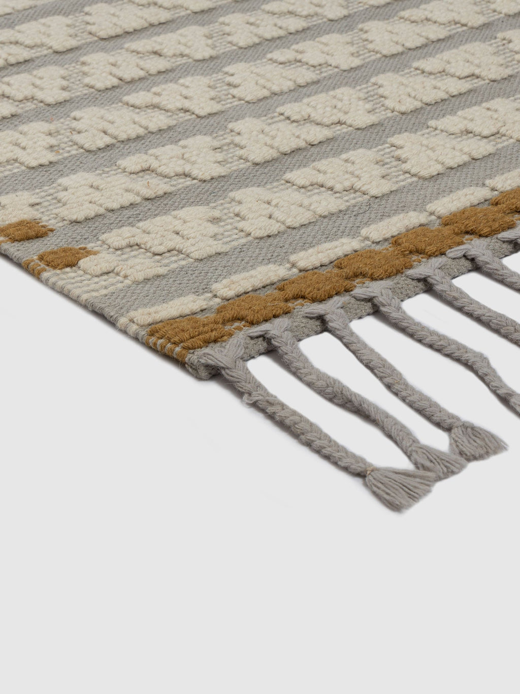 Madeira Wool Flatweave Carpet Contrast Living