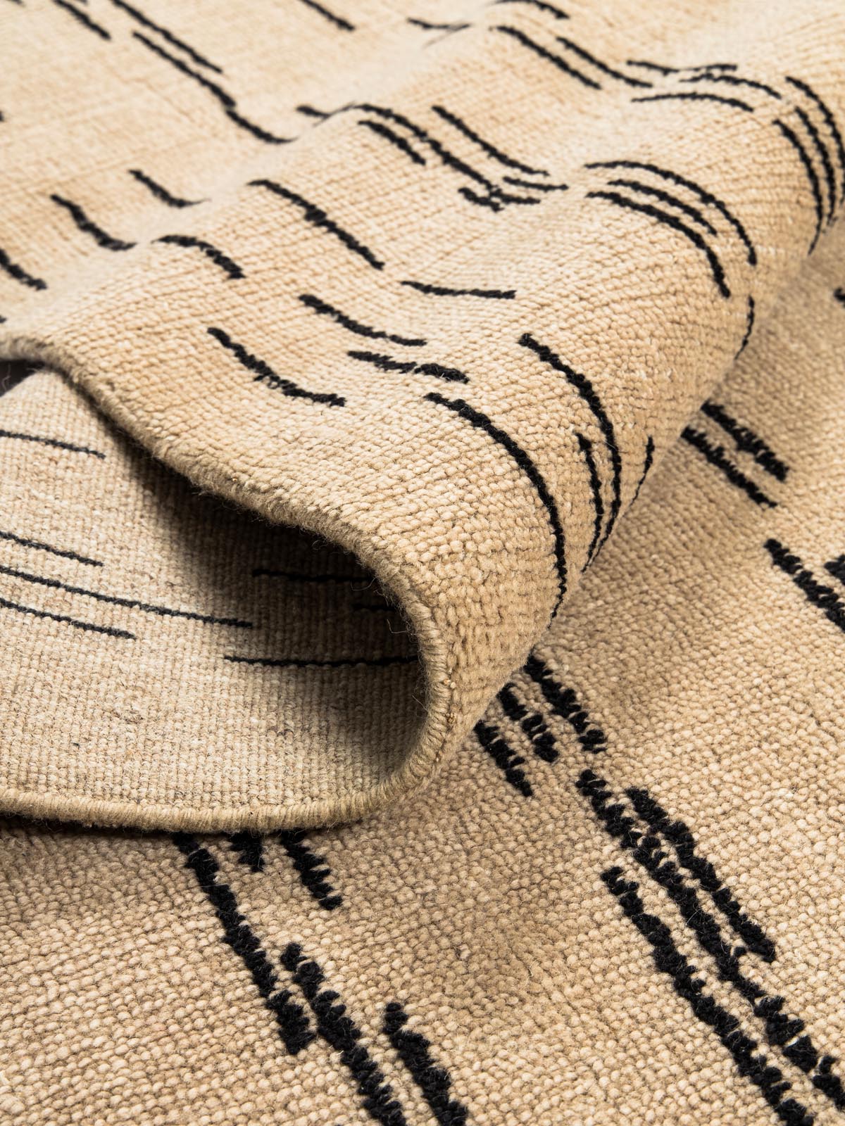 Imrama Wool Knotted Carpet Contrast Living