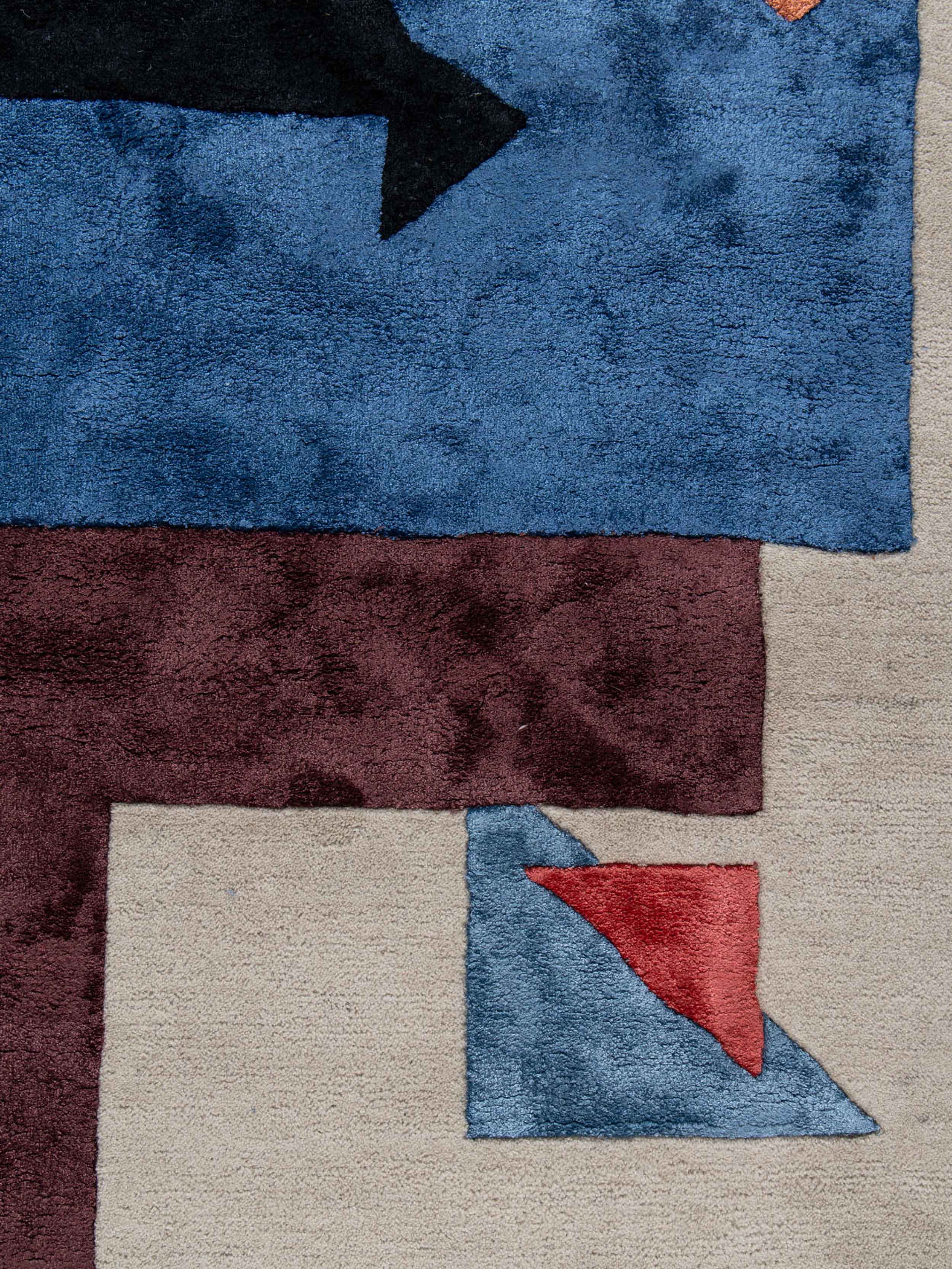 Barrio Viscose Tufted Carpet Contrast Living