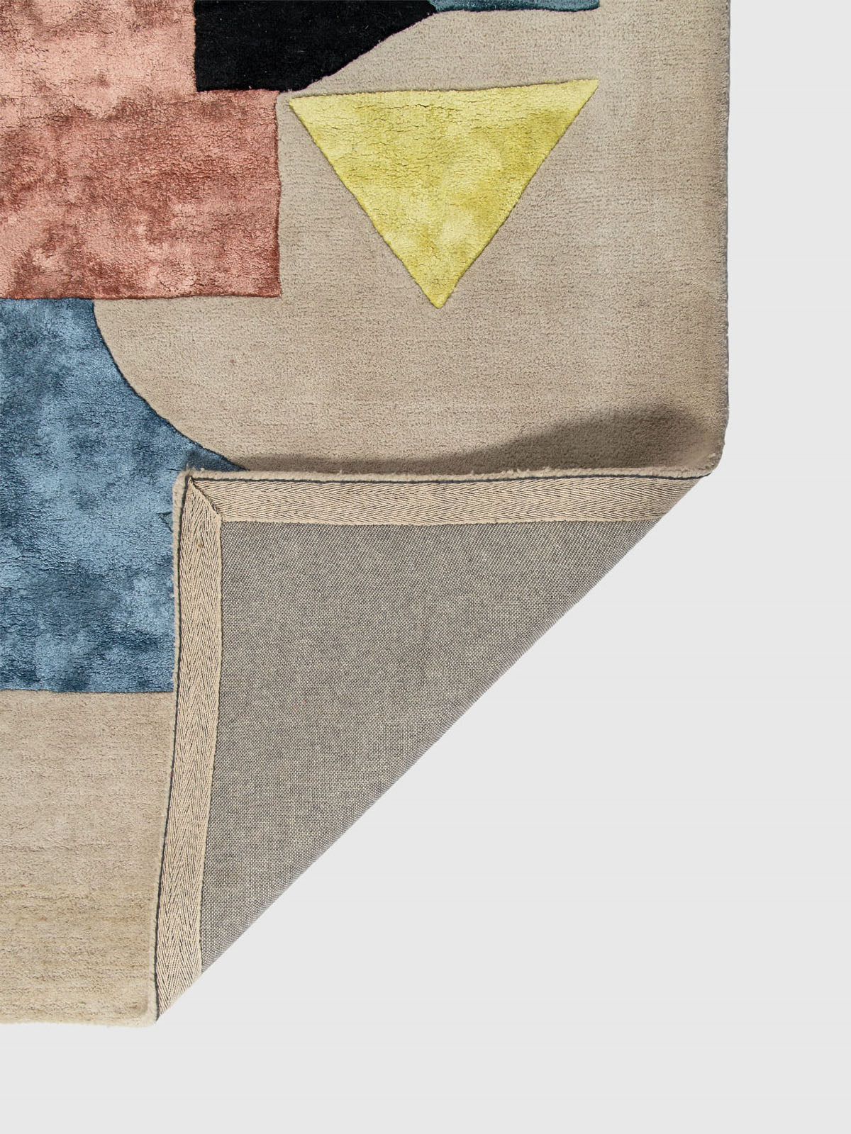 Barrio Viscose Tufted Carpet Contrast Living