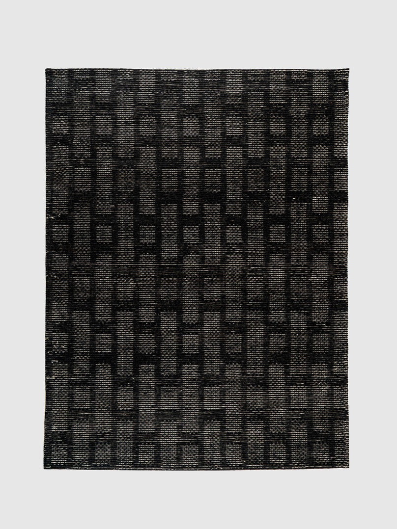 Kylin Wool Jacquard Rug Contrast Living
