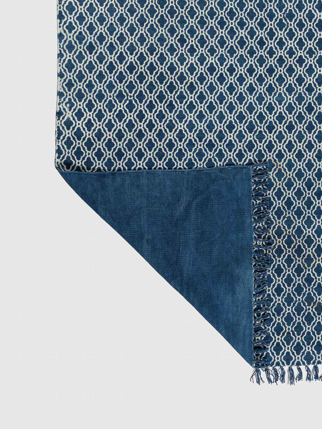 Noah Cotton Printed Rug Contrast Living