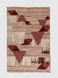 Azabu Wool Cotton Rug Contrast Living