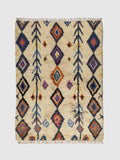 Rokucho Wool Cotton Shaggy Rug Contrast Living