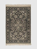 Charbagh Wool Printed Rug Contrast Living