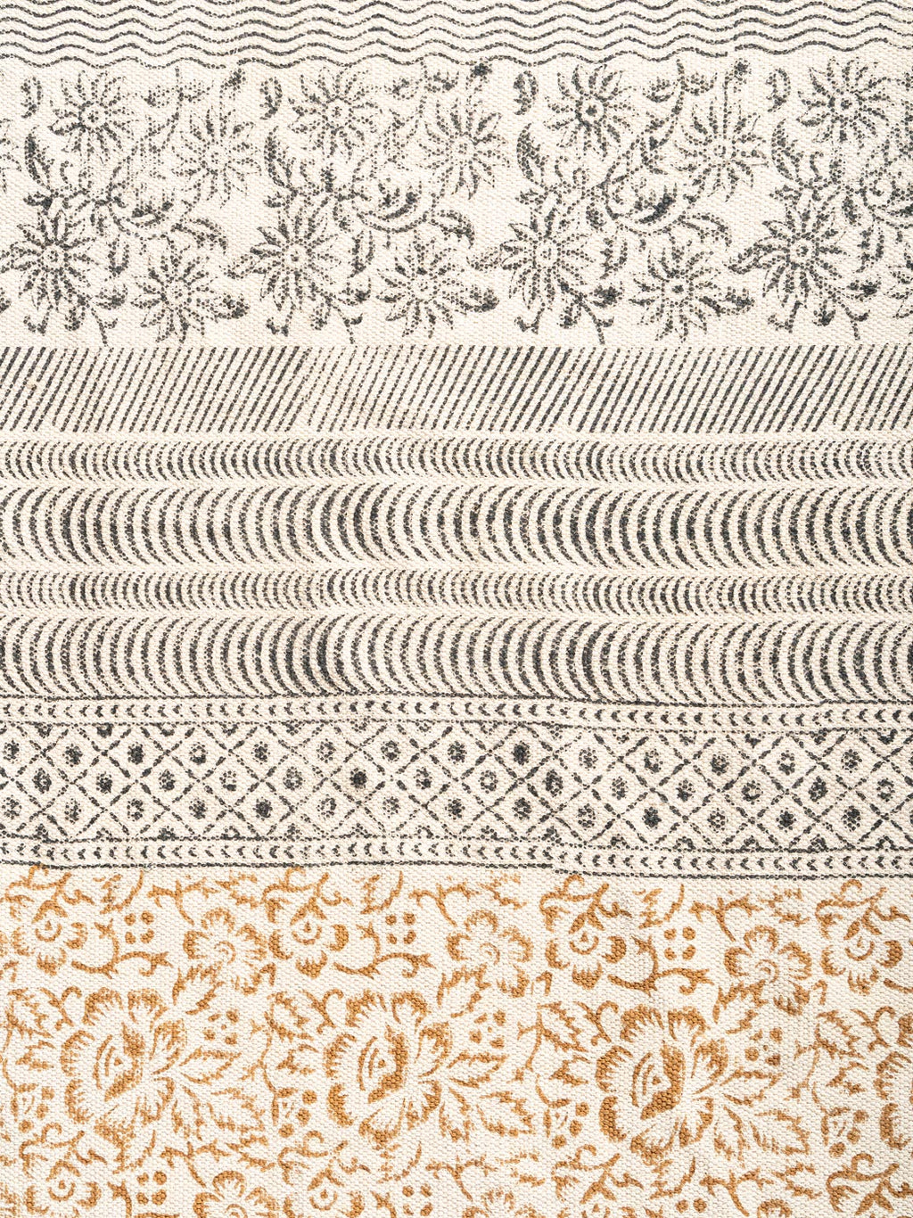 Sandstone Mist Printed Rug Contrast Living