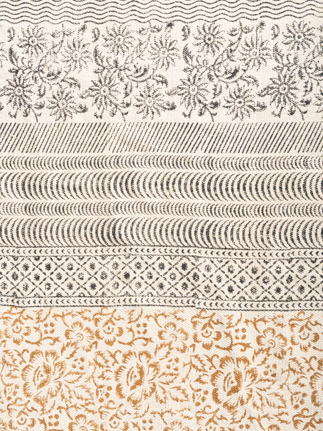 Sandstone Mist Printed Rug Contrast Living