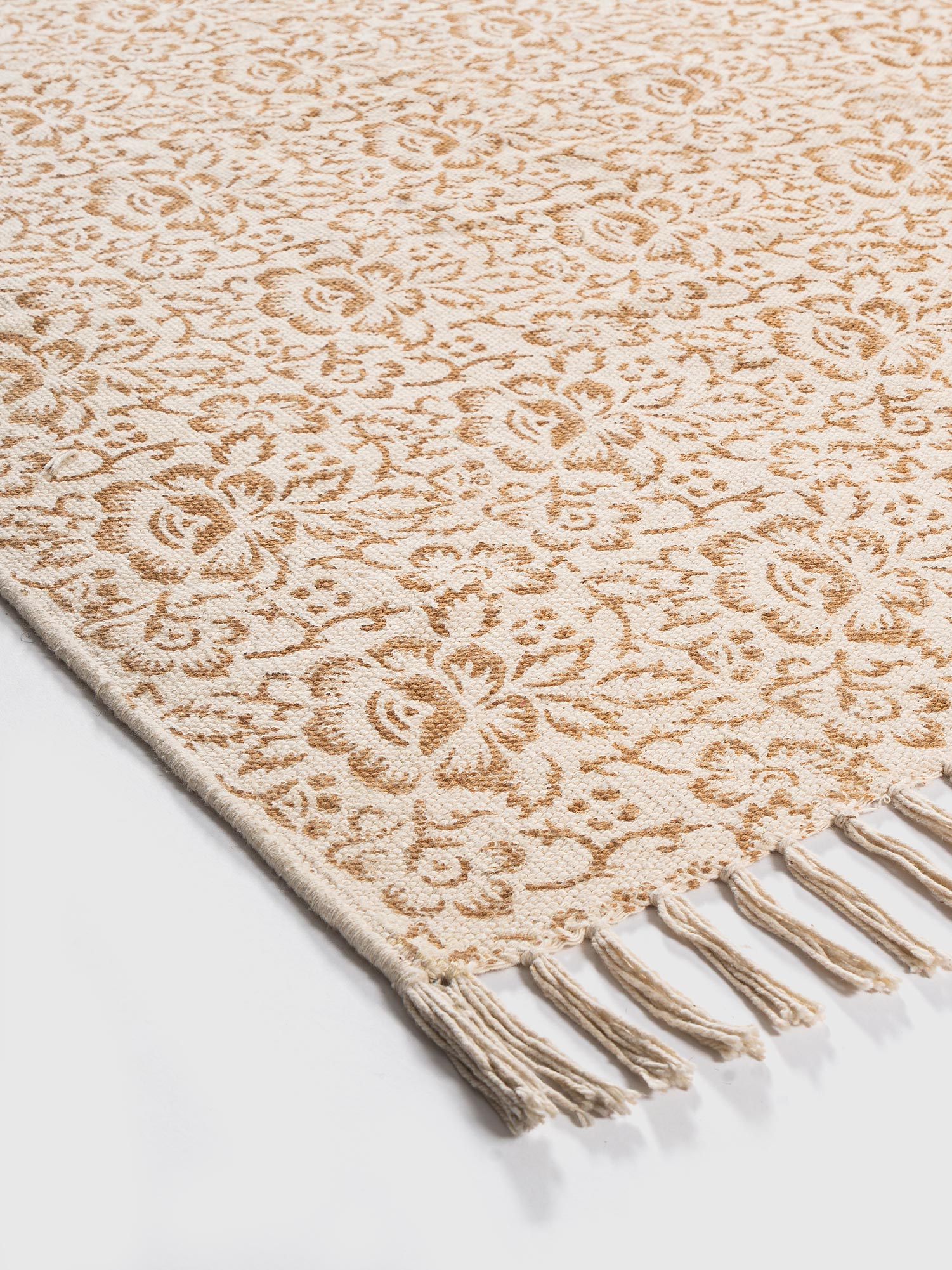 Sandstone Mist Printed Rug Contrast Living