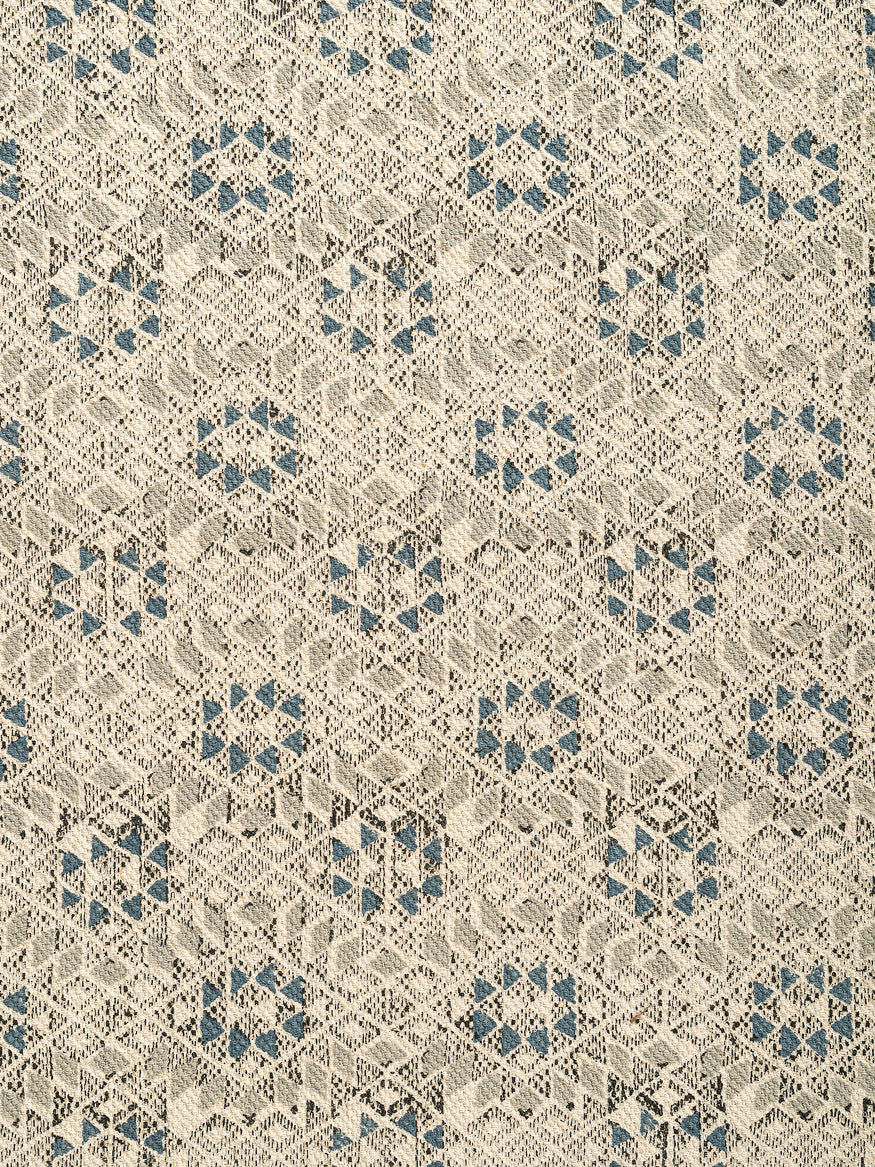 Boeri Cotton Printed Rug Contrast Living