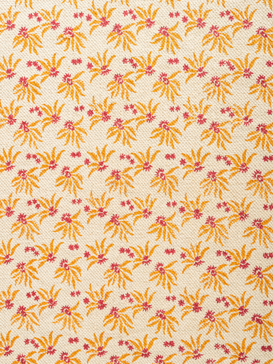 Bartsha Cotton Printed Rug Contrast Living