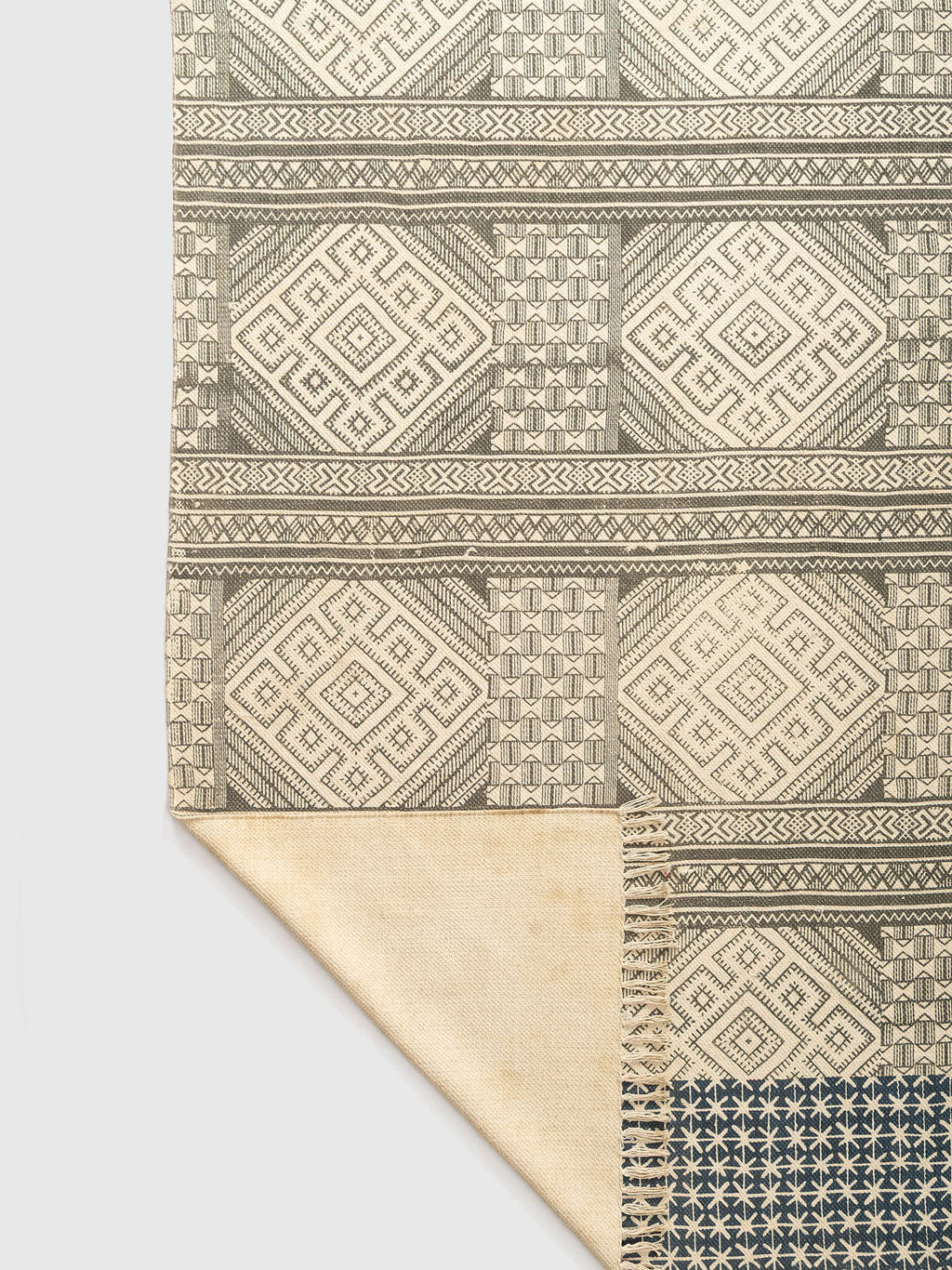 Sinchula Cotton Printed Rug Contrast Living
