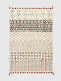 Tabchen Cotton Printed Rug Contrast Living