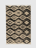 Naqqashi Wool Printed Rug Contrast Living