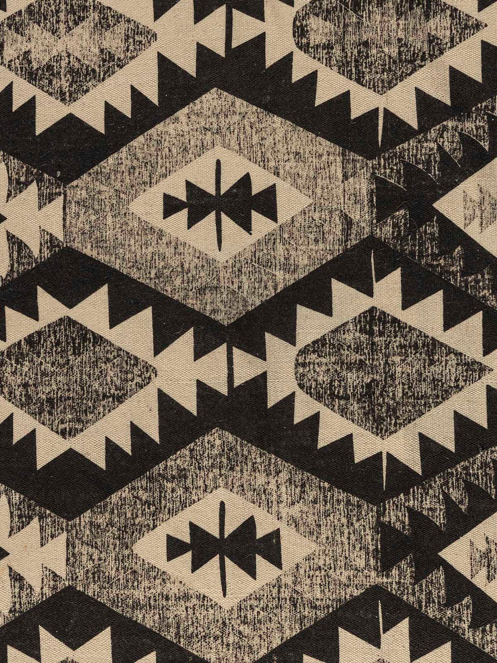 Naqqashi Wool Printed Rug Contrast Living