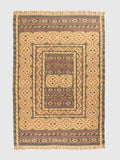 Tarragon Trace Jute Killim Rug Contrast Living