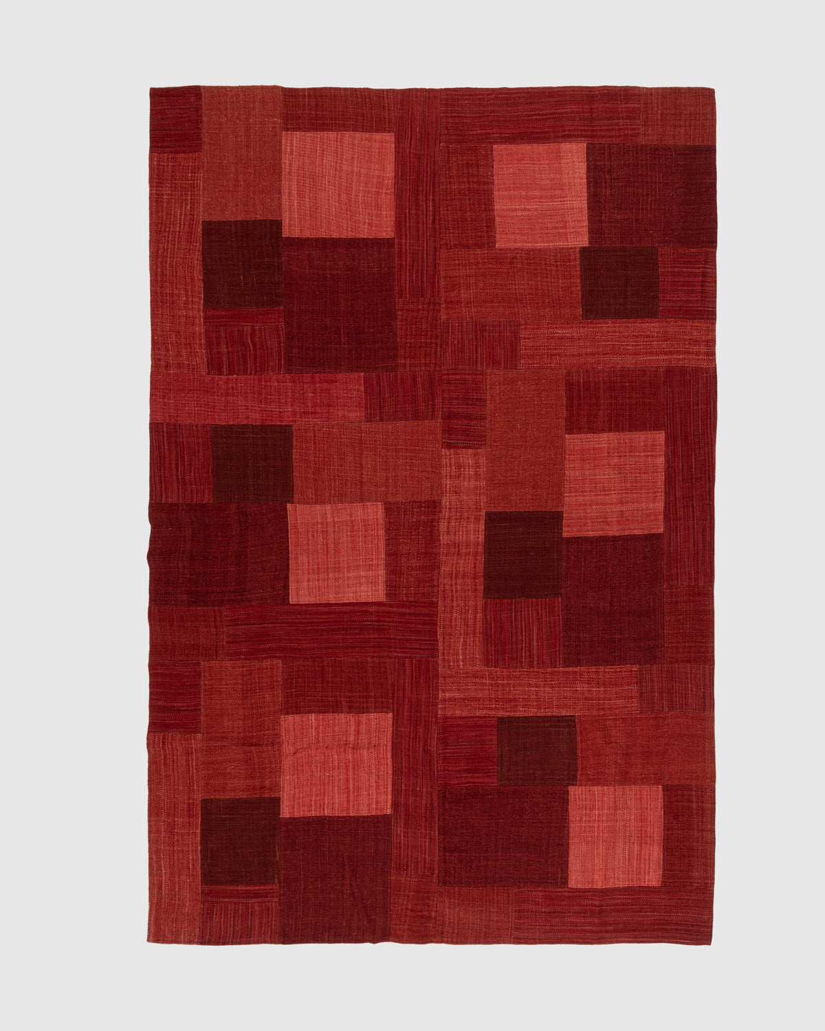 Ghumran Wool Patch Rug Contrast Living
