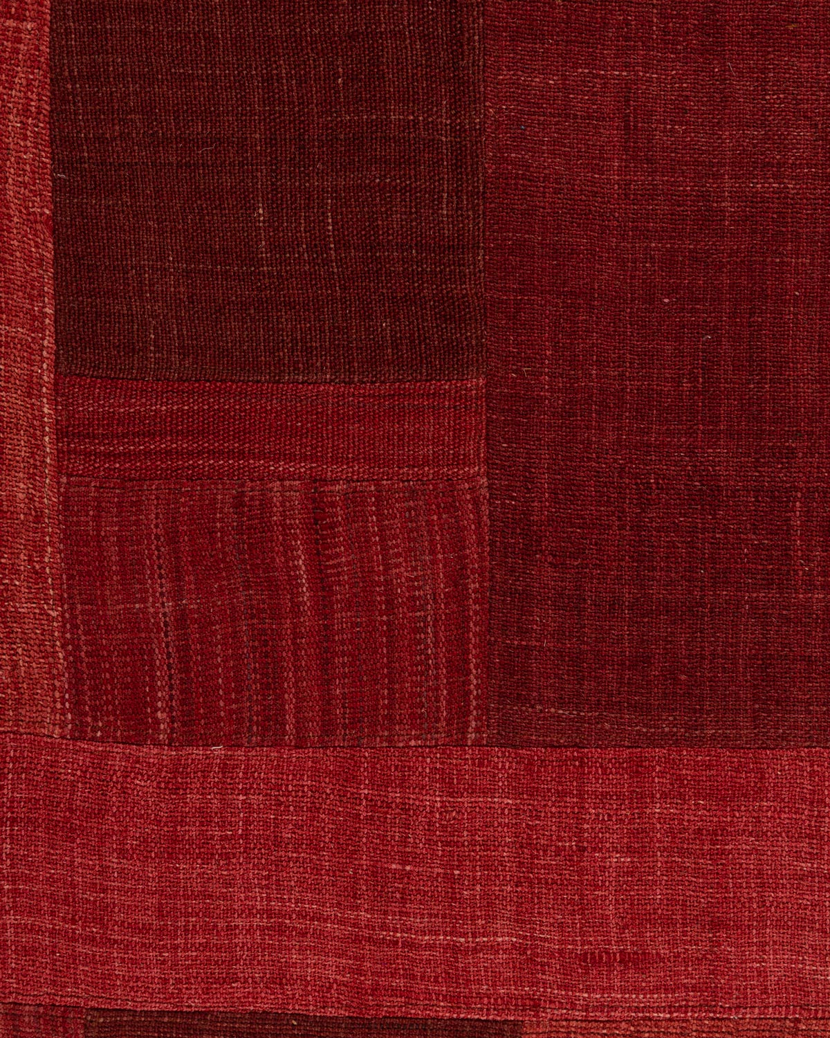 Ghumran Wool Patch Rug Contrast Living