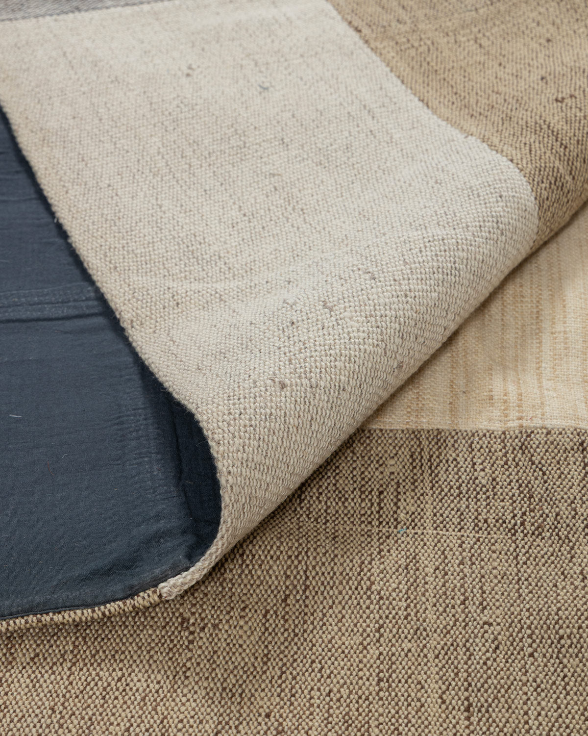 Shalkhar Wool Patch Rug Contrast Living