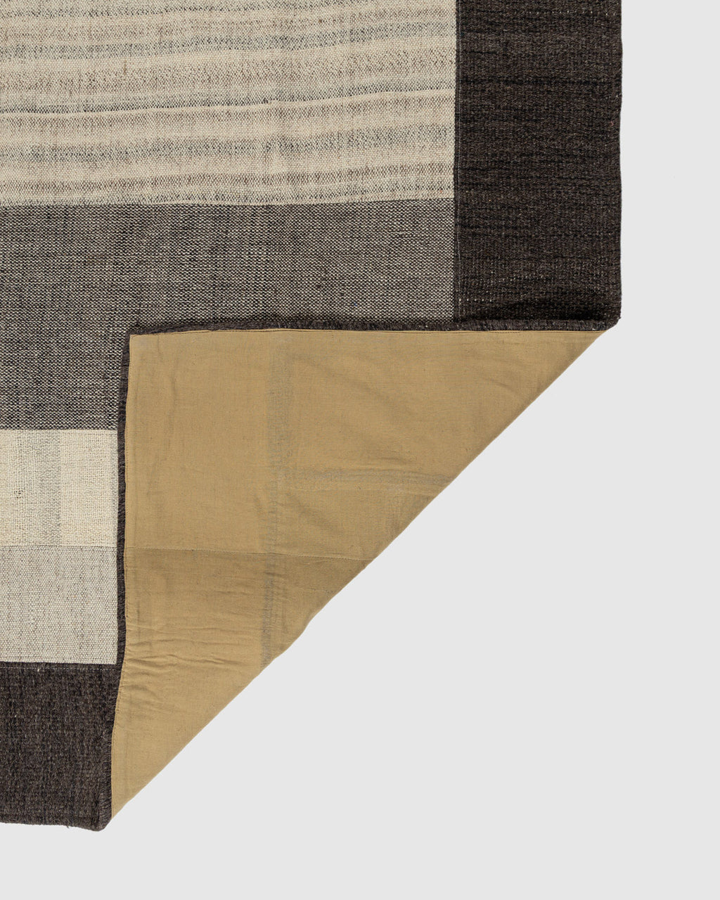 Shagron Wool Patch Rug Contrast Living