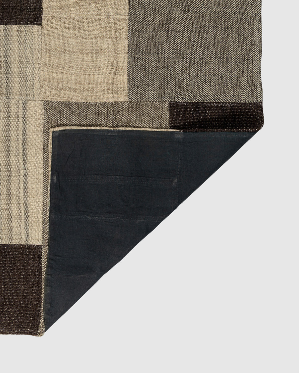 Tsomoriri Wool Patch Rug Contrast Living