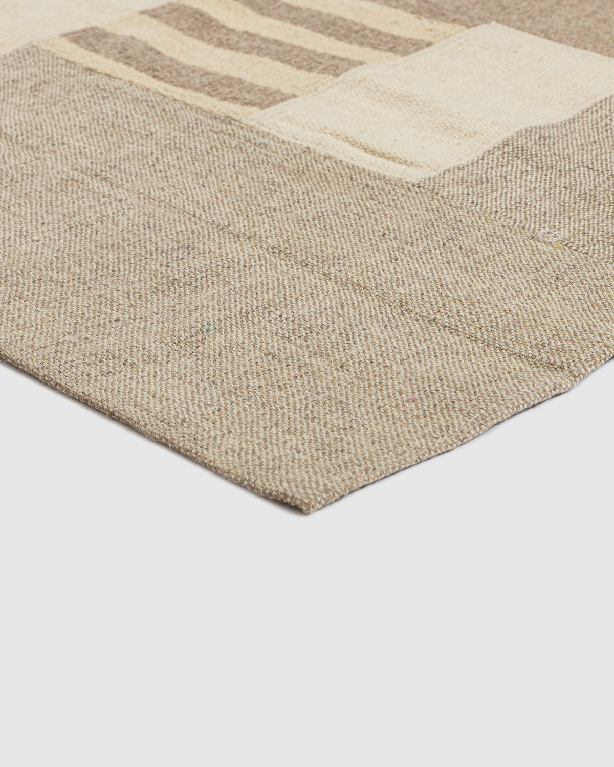 Demchok Wool Patch Rug Contrast Living