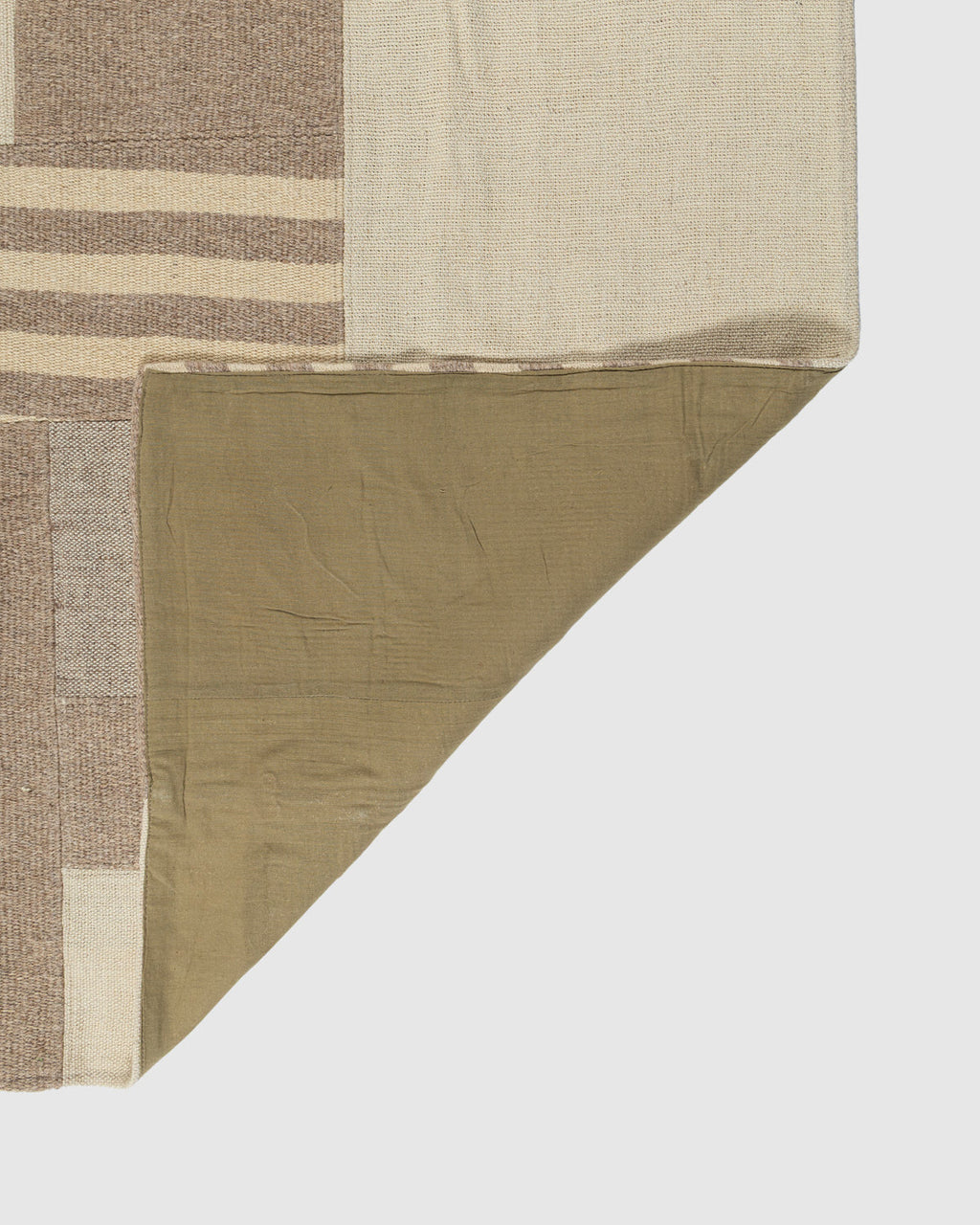 Demchok Wool Patch Rug Contrast Living