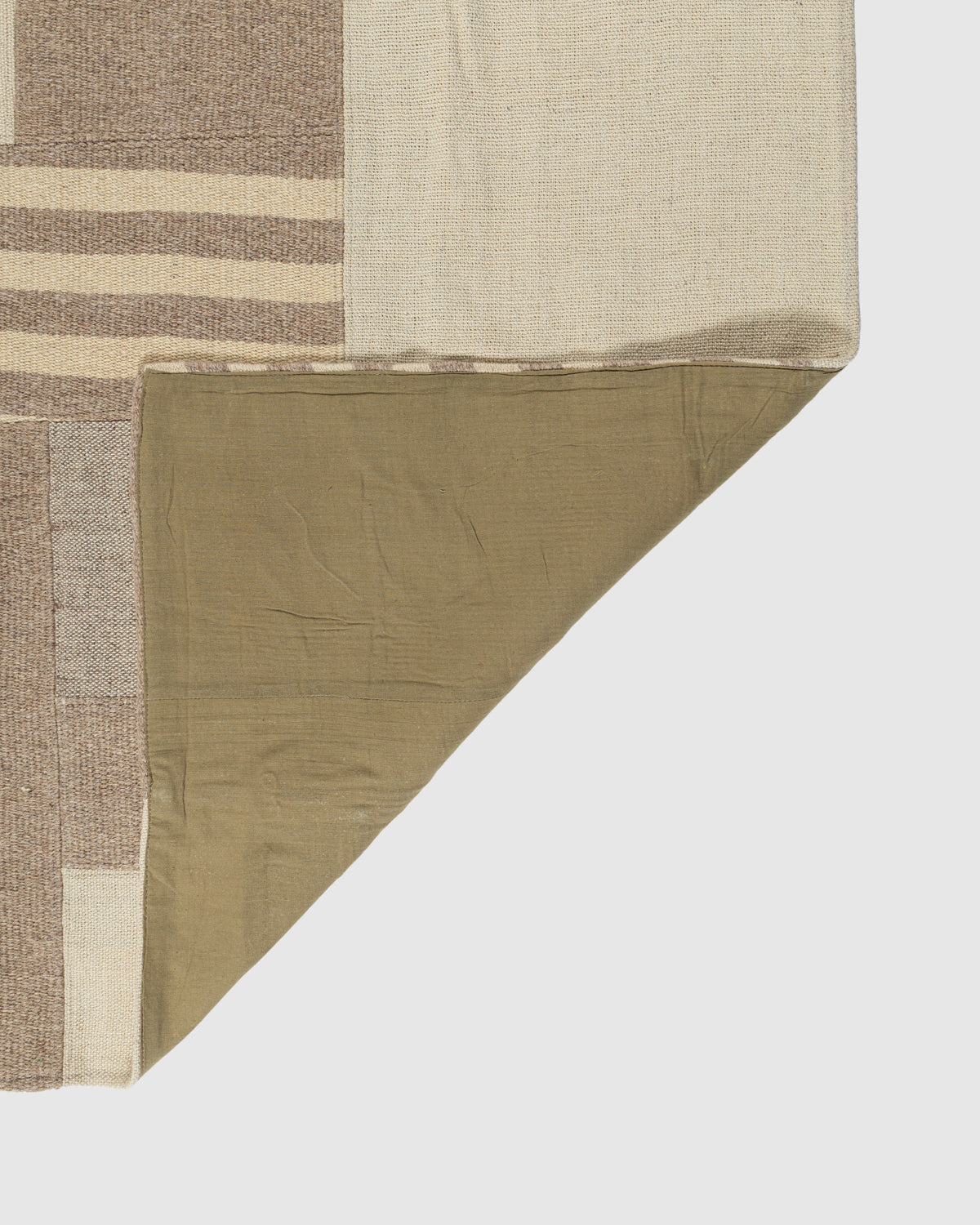 Demchok Wool Patch Rug Contrast Living