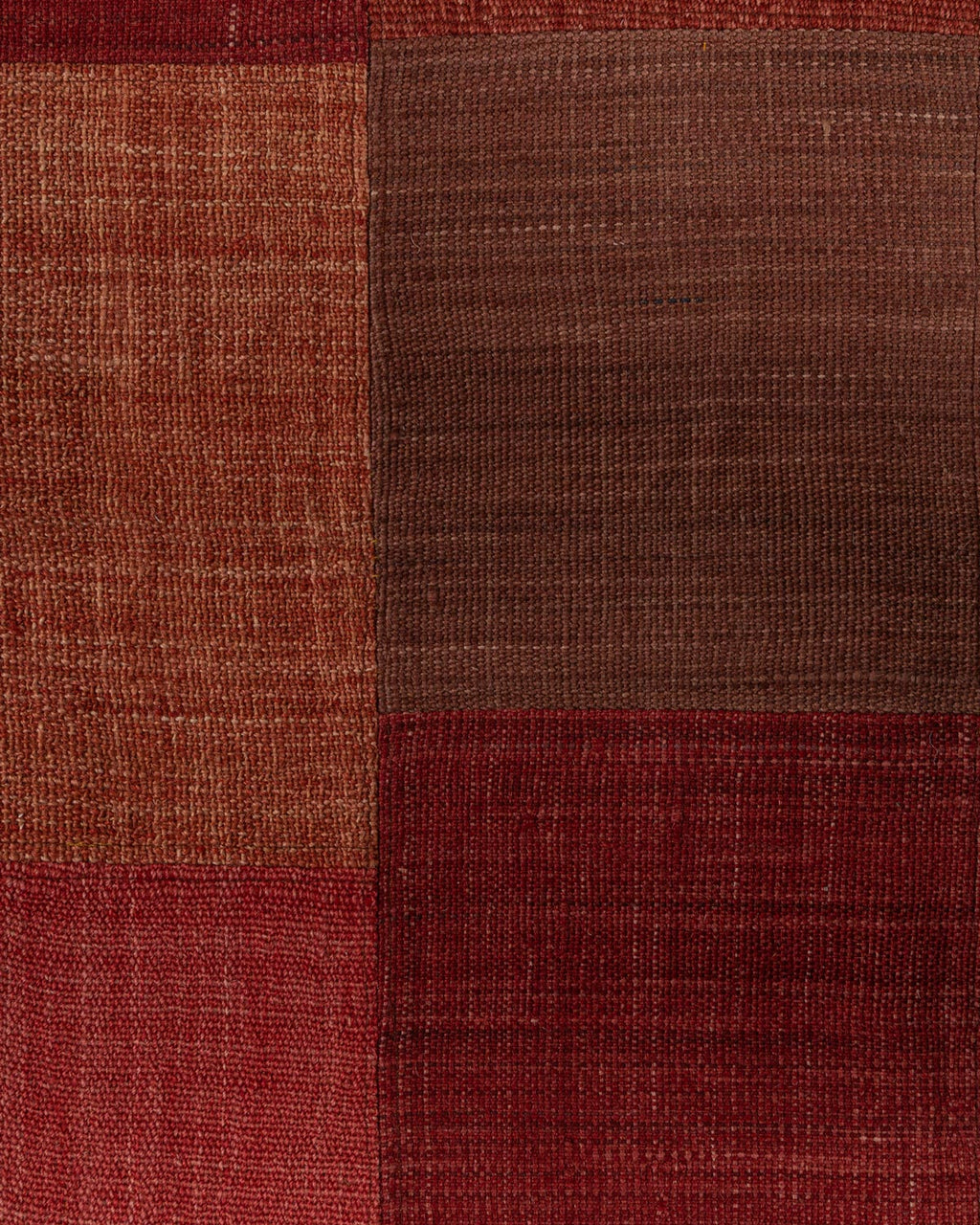 Reru Wool Patch Rug Contrast Living