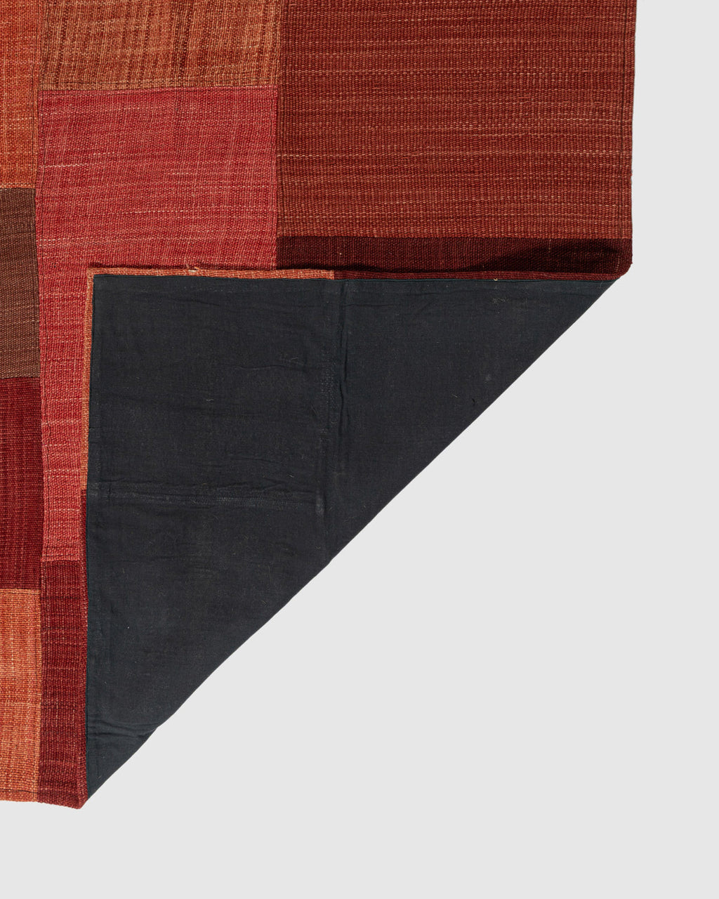 Reru Wool Patch Rug Contrast Living