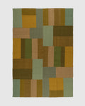 Bulting Wool Patch Rug Contrast Living