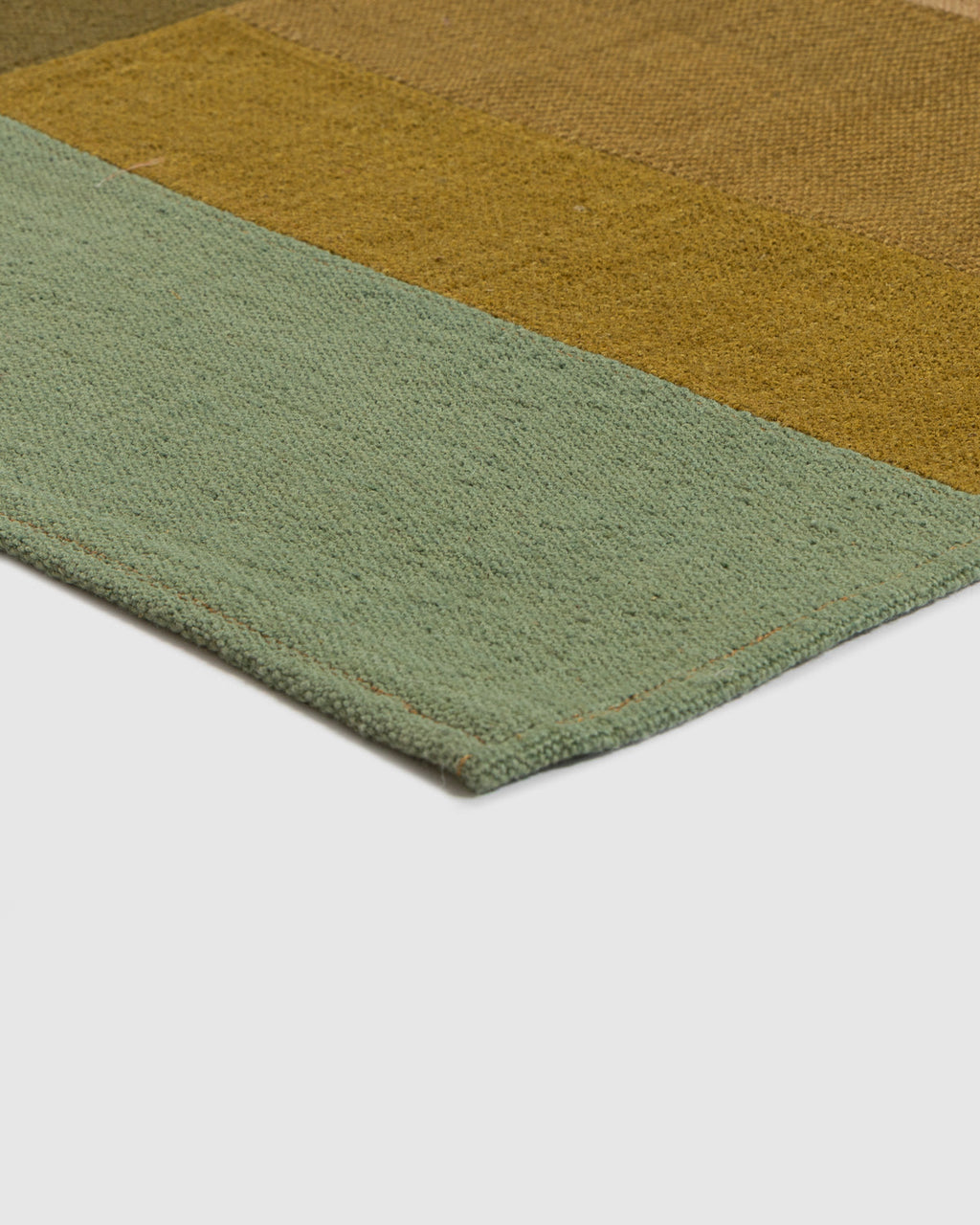 Bulting Wool Patch Rug Contrast Living