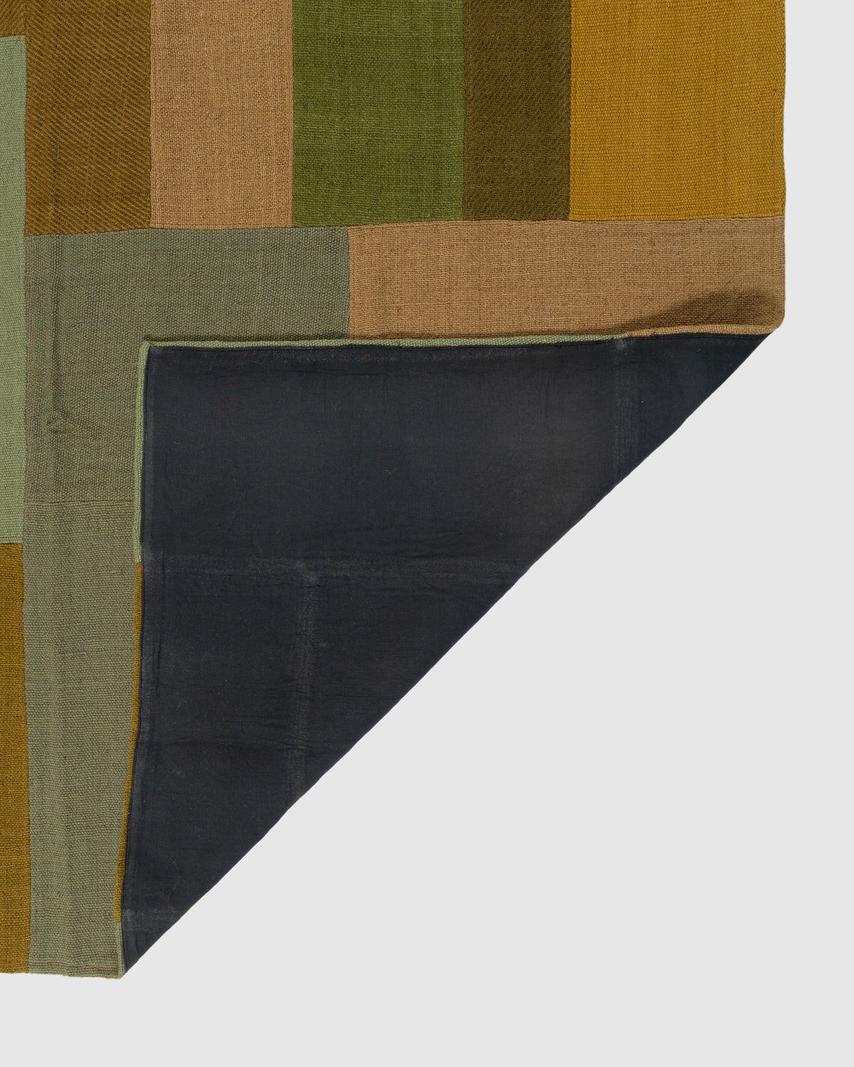 Bulting Wool Patch Rug Contrast Living