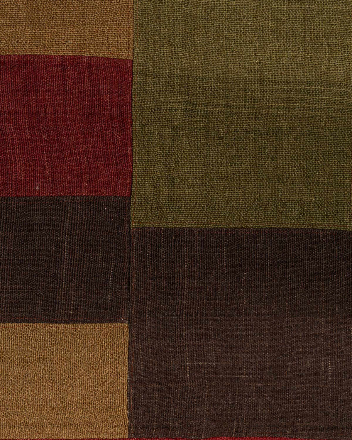 Khardung Wool Patch Rug Contrast Living