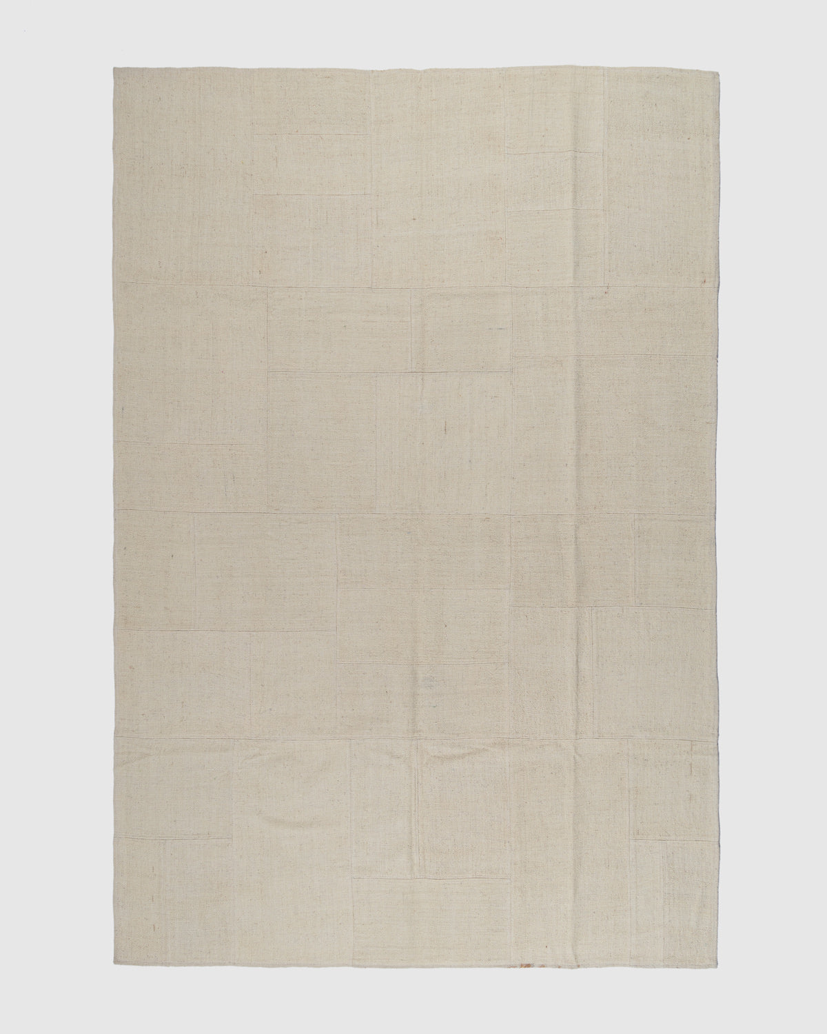 Tupchiling Wool Patch Rug Contrast Living