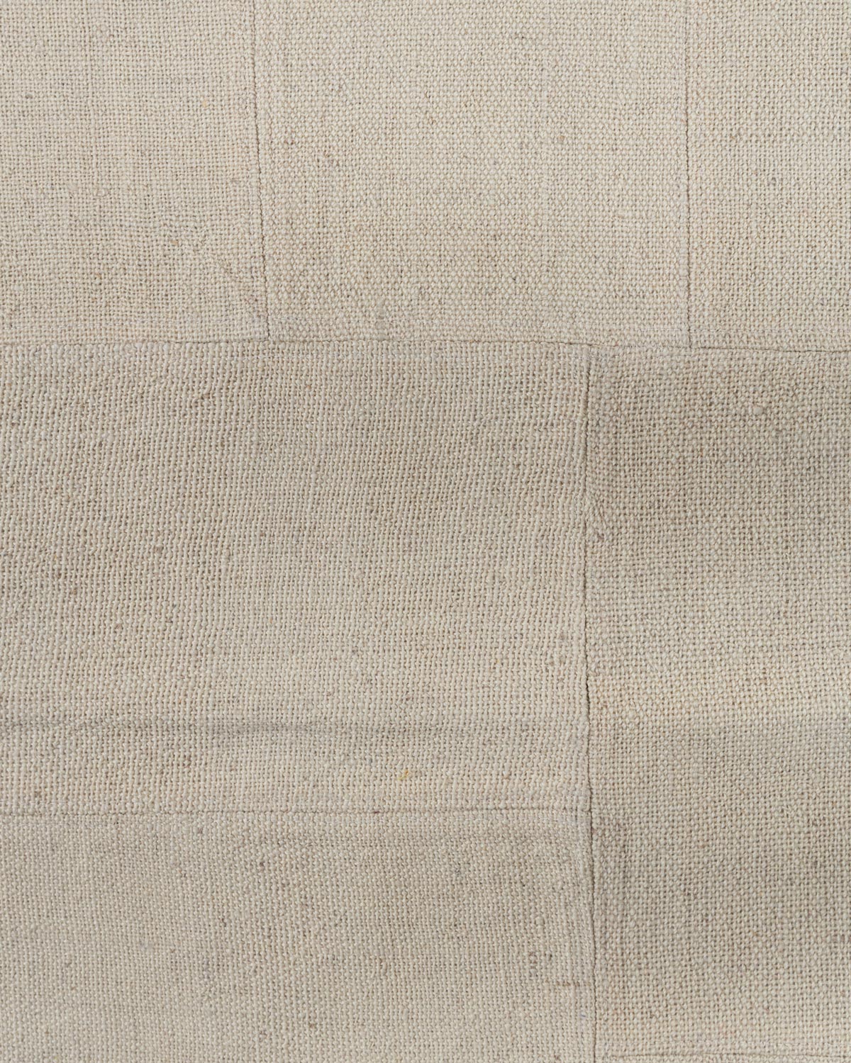Tupchiling Wool Patch Rug Contrast Living