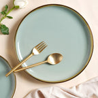 VERA Green Dinner Plate Nestasia