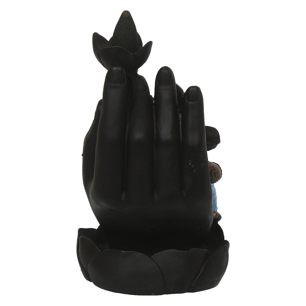Lord Ganesha Idol Smoke Backflow Cone Incense Holder Decorative Showpiece Kafalo