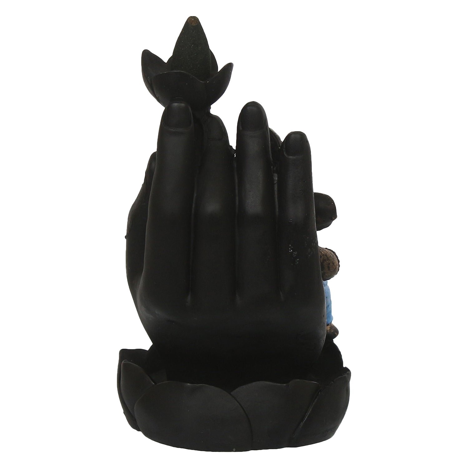 Lord Ganesha Idol Smoke Backflow Cone Incense Holder Decorative Showpiece Kafalo