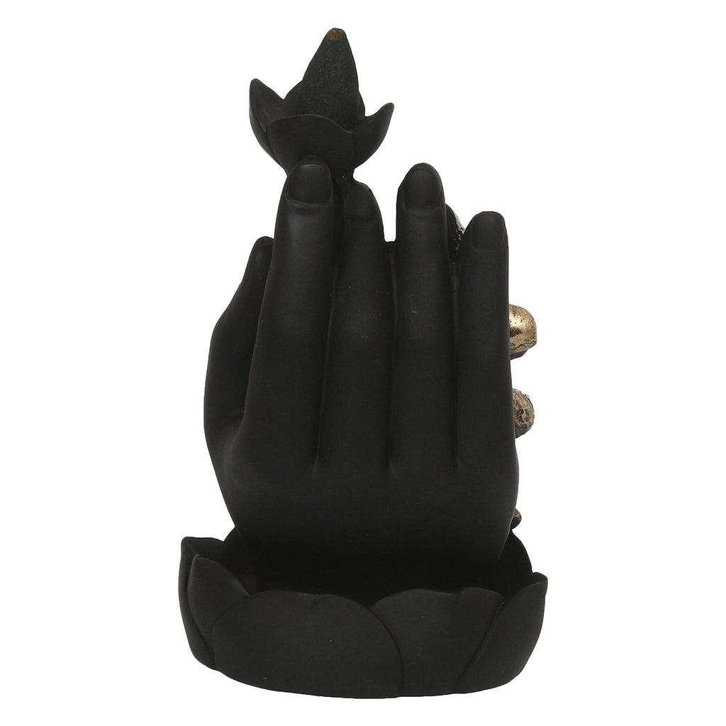 Lord Ganesha Idol Smoke Backflow Cone Incense Holder Decorative Showpiece Kafalo