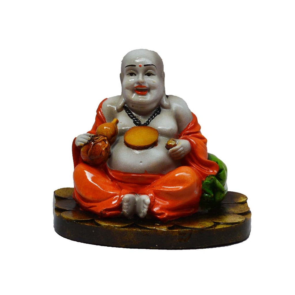 Laughing Buddha Statue For Health, Wealth, And Happiness Home Decoration Showpiece Idol Kafalo
