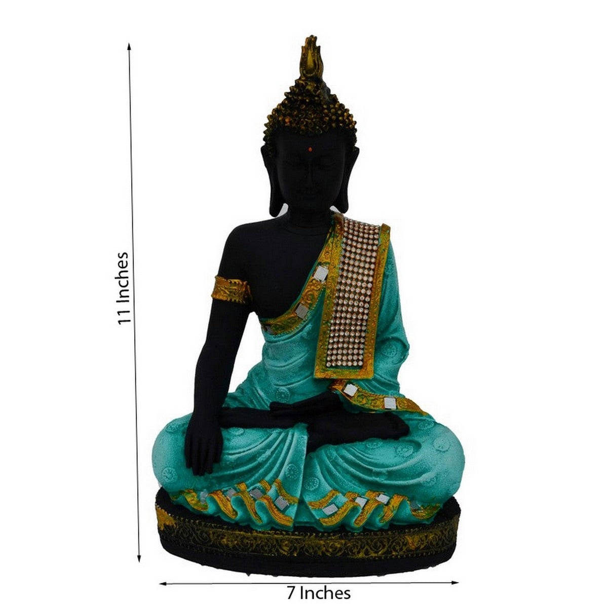 Polyresin Lord Buddha Statue Kafalo